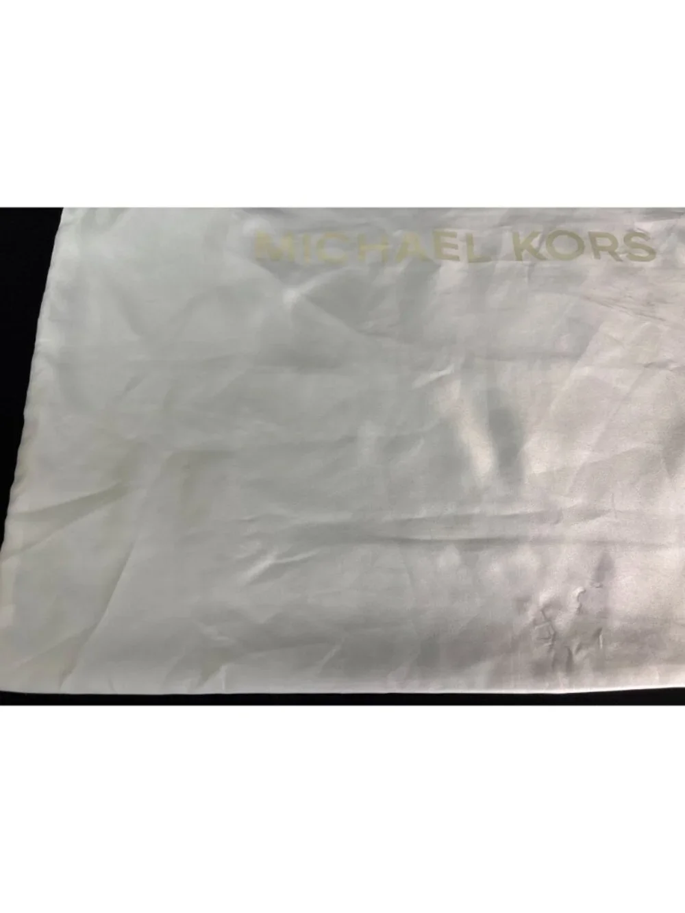 Michael Kors White Satin Drawstring Dust Bag 18